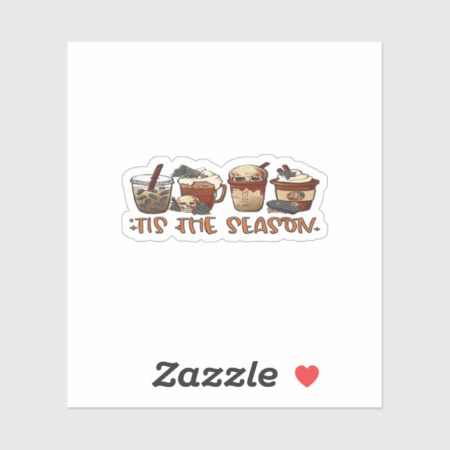 Adesivo Skelopje Café Café Lover Café (Folha)