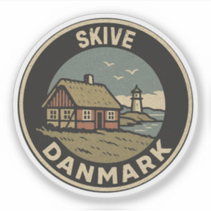 Adesivo Skive, Dinamarca Dinamarca 