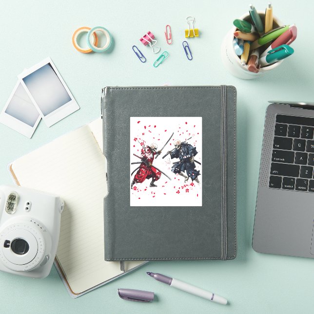 Adesivo Skull Samurai Duel (Capa para iPad)