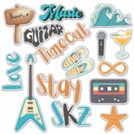 Adesivo SKZ Time Out (Blue Ver)