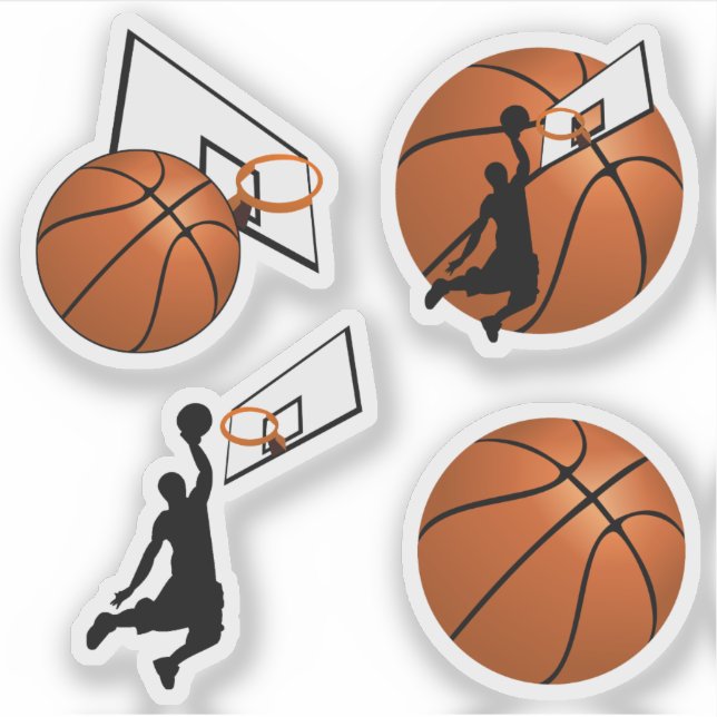 Adesivo SLAM DUNK! Jogador de basquete (Frente)