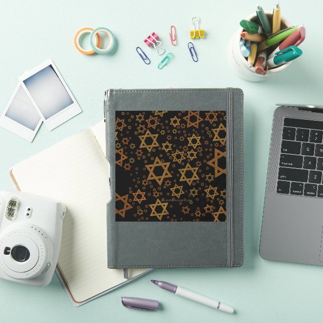 Adesivo SlipperyJoe's Estrela de David temática de Hanukka (Capa para iPad)