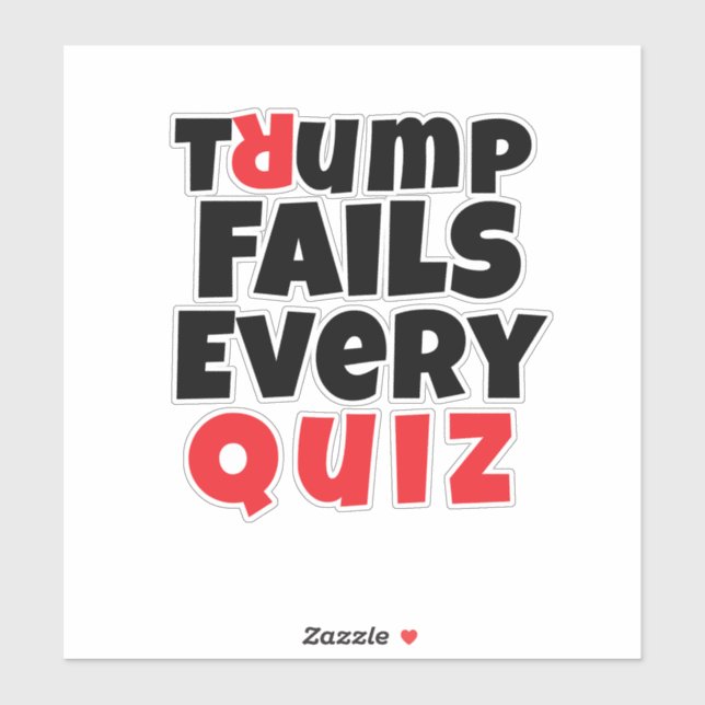 Adesivo Slogan vermelho negro do protesto anti-trump (Folha)