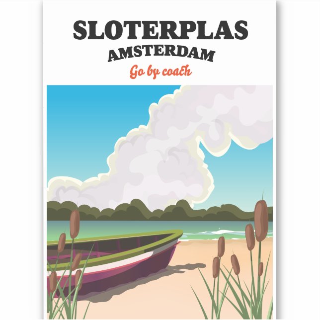 Adesivo Sloterplas Amsterdã (Frente)