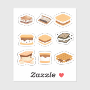 Adesivo Smores Stickers
