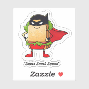 Adesivo "Snack Hero Design"