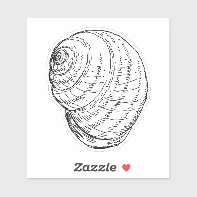 Adesivo Snail Shell (Folha)