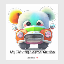 Adesivo Snarky Bumper Sticker - Decretos Engraçados para C