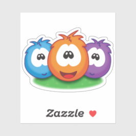 Adesivo Sneezies! Icon Style Trio Arrangment