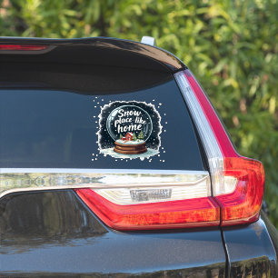 Adesivo Snow Place Like Home Holidation Cote