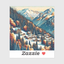 Snowbird Utah 3 Inch Vinyl Sticker