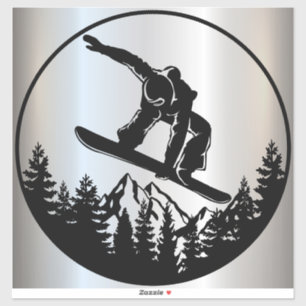 Adesivo Snowboard Vinyl Sticker