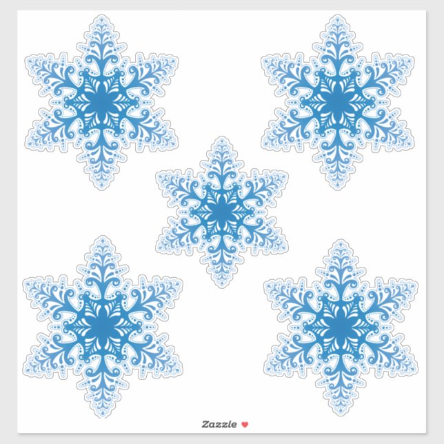 Adesivo Snowflakes Sticker (Folha)