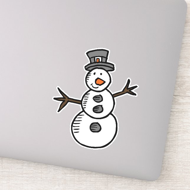 Adesivo Snowman (Detalhe)
