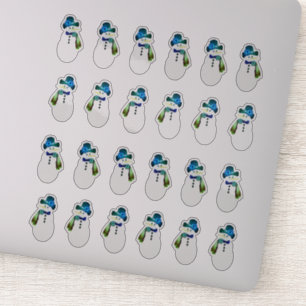 Adesivo Snowman 24 Piece Sticker