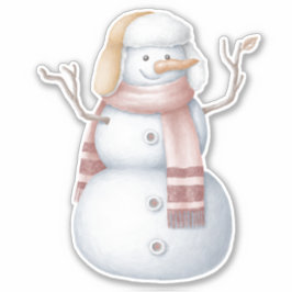 Adesivo Snowman sticker