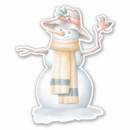 Adesivo Snowman sticker