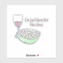 Só Aqui Para O Show - Sticker