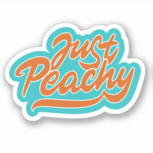 Adesivo Só Peachy