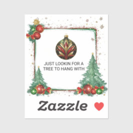 Adesivo Só Procurando Uma Árvore Com A Qual Prenhar