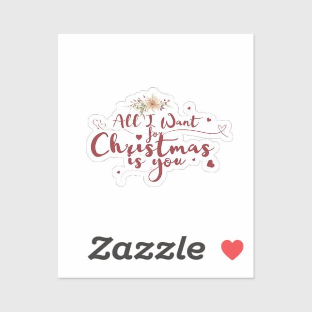 Adesivo Só quero o Natal, seu palerma. (Folha)