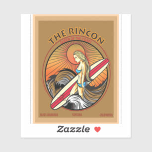 ADESIVO SOBREVIVENDO DO RINCON VENTURA CALIFÓRNIA