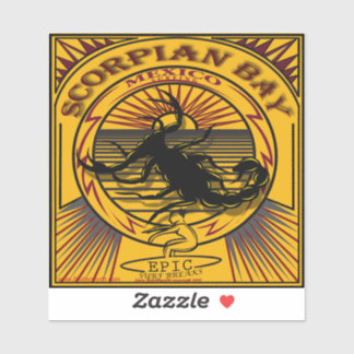 ADESIVO SOBREVIVENTE DO SCORPION BAJA MEXICO