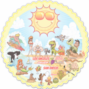 Adesivo SoCal Sticker