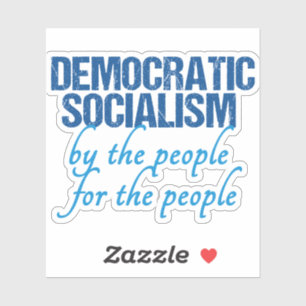 Adesivo Socialismo Democrática