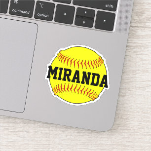 Adesivo Softball Personalizado