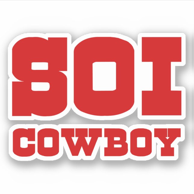 ADESIVO SOI COWBOY (Frente)