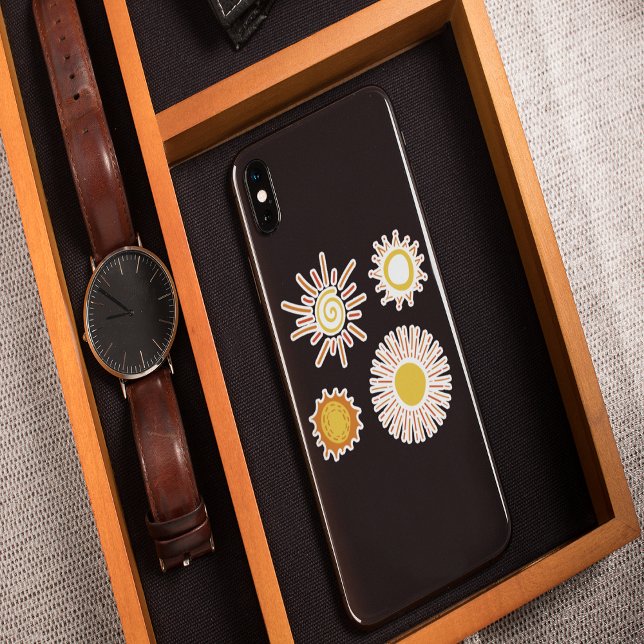 Adesivo Sol Boho  (Boho Sun Sticker)