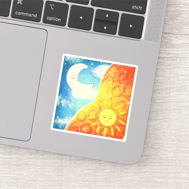 Adesivo Sol Calmo E Lua (Detalhe)