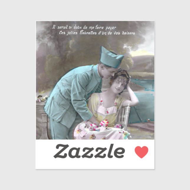 Adesivo Soldado e Lover (Folha)