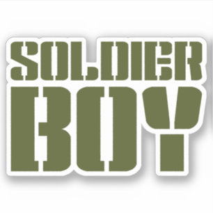 ADESIVO SOLDIER BOY