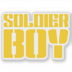 ADESIVO SOLDIER BOY