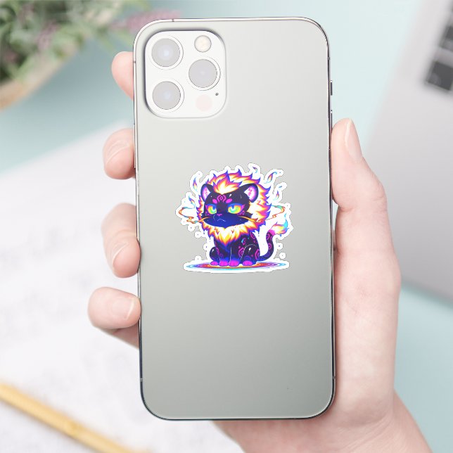 Adesivo Solflare, Gato Solar (Telefone)