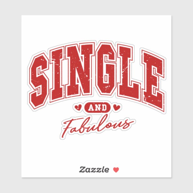 Adesivo Solteiro e Fabuloso e eu sei disso (Folha)