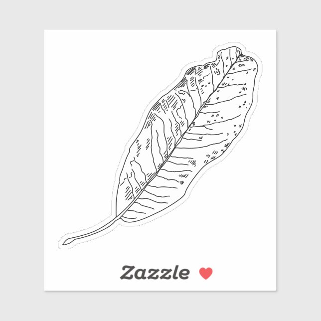 Adesivo Solteiro Leaf Sticker (Folha)