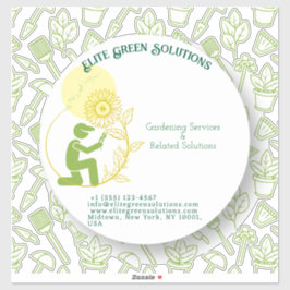 Adesivo Soluções para jardinagem e paisagismo