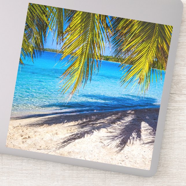 Adesivo Sombras na praia (Detalhe)