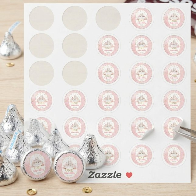 Adesivo Some Bunny is Turning One 1st Birthday 0.75" Favor (Criador carregado)