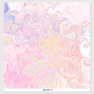 Adesivo Sonho de Mármore Giratório em Pastel Suave Arte Ab