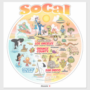 Adesivo Sonho SoCal