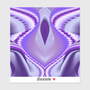 Adesivo Sonhos de Arco-íris de Flor Roxa