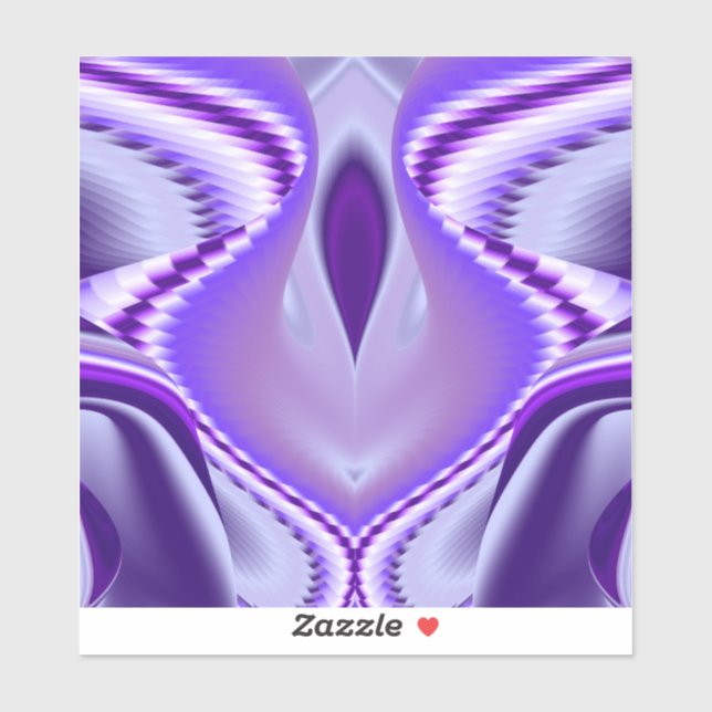 Adesivo Sonhos de Arco-íris de Flor Roxa (Folha)