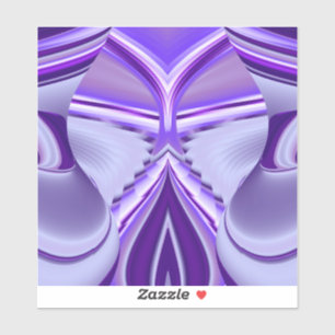 Adesivo Sonhos de Arco-Íris de Flor Roxo