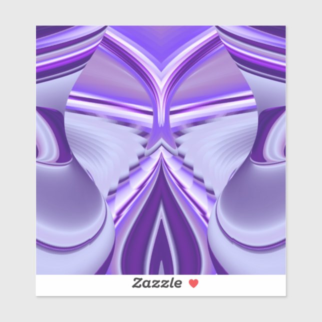 Adesivo Sonhos de Arco-Íris de Flor Roxo (Folha)