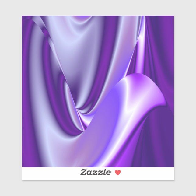 Adesivo Sonhos de Arco-Íris de Flor Roxo (Folha)