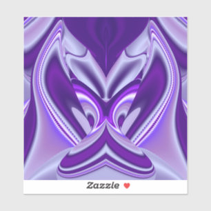 Adesivo Sonhos de Arco-Íris de Flor Roxo